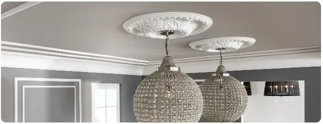 Moulure plafond à retrouver chez Prochibat