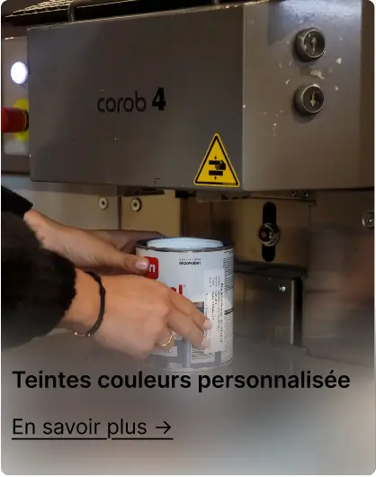 Service de teinte de couleurs