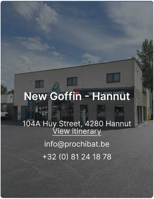 NEW GOFFIN Hannut Rue de Huy 104A, 4280 Hannut hannut@newgoffin.be   +32 (0) 19 63 63 58